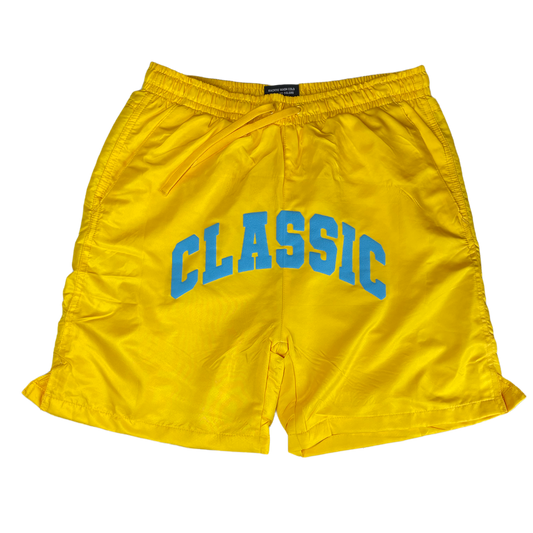 Classic Windbreaker Shorts (YELLOW)