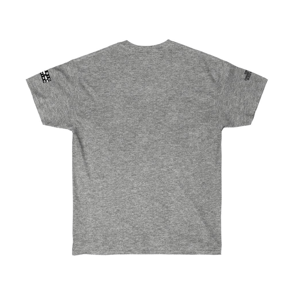 Classic Label Clothing Ultra Cotton Logo Tee (ORANGE & BLACK)