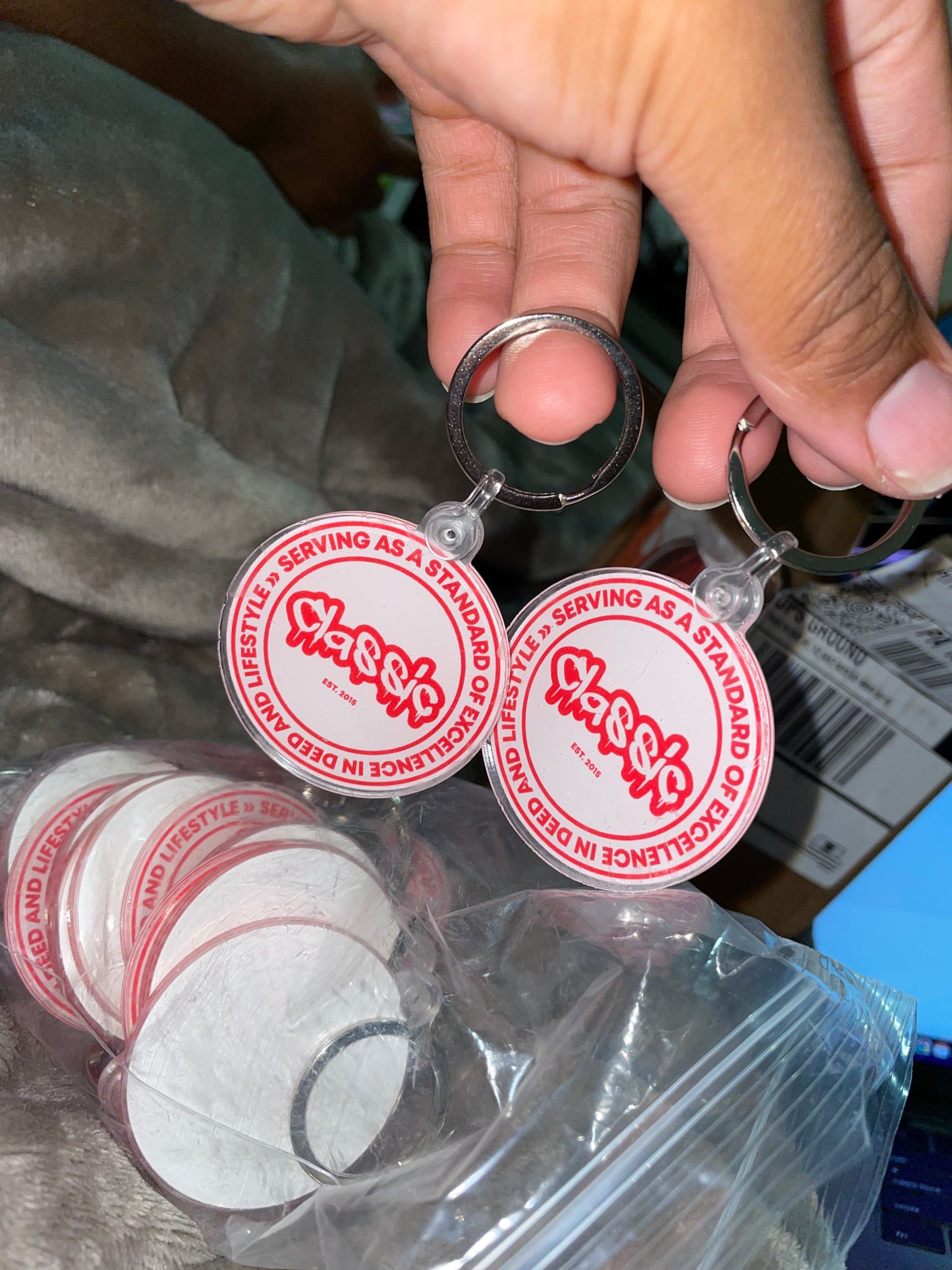 Classic Logo Keychain