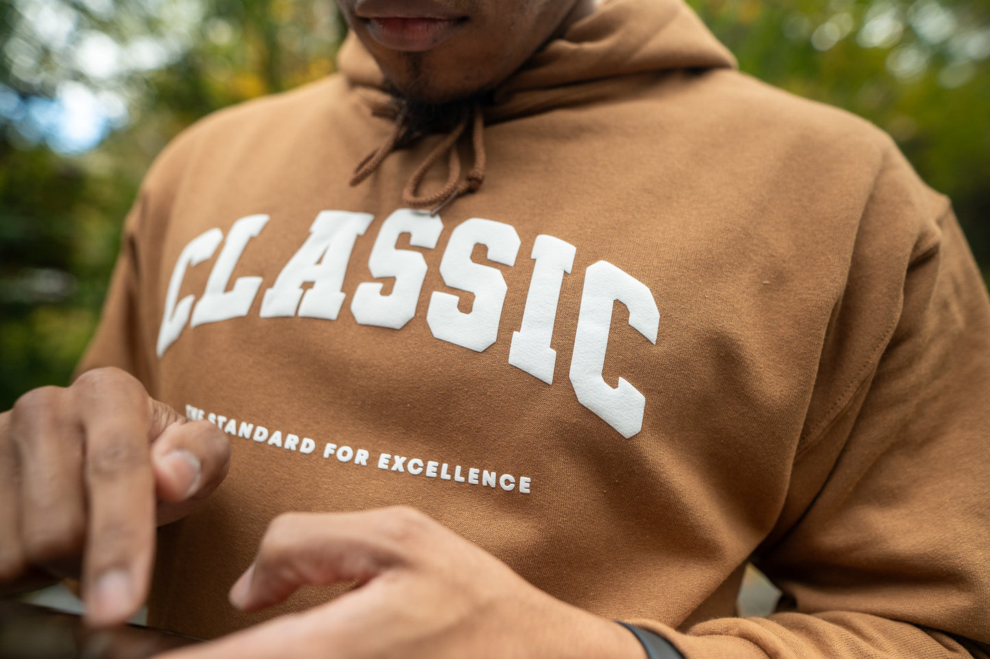 "Classic" Hoodie (Pecan)