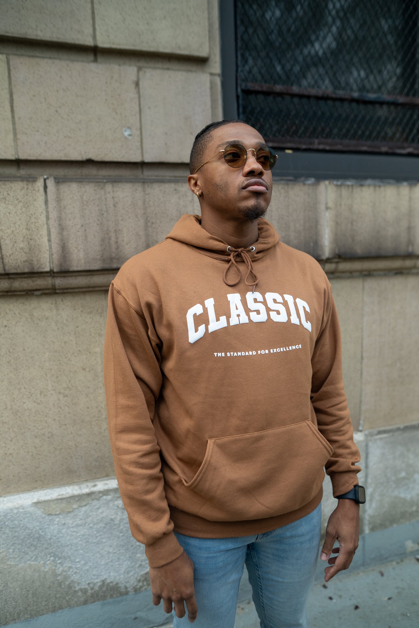 "Classic" Hoodie (Pecan)