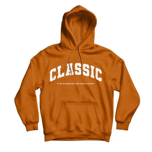 "Classic" Hoodie (Burnt Orange)