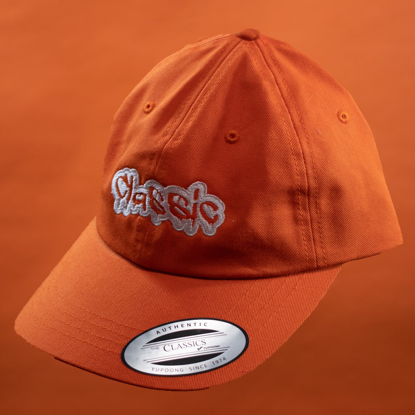 Orange CLASSIC Strap Back Dad Cap