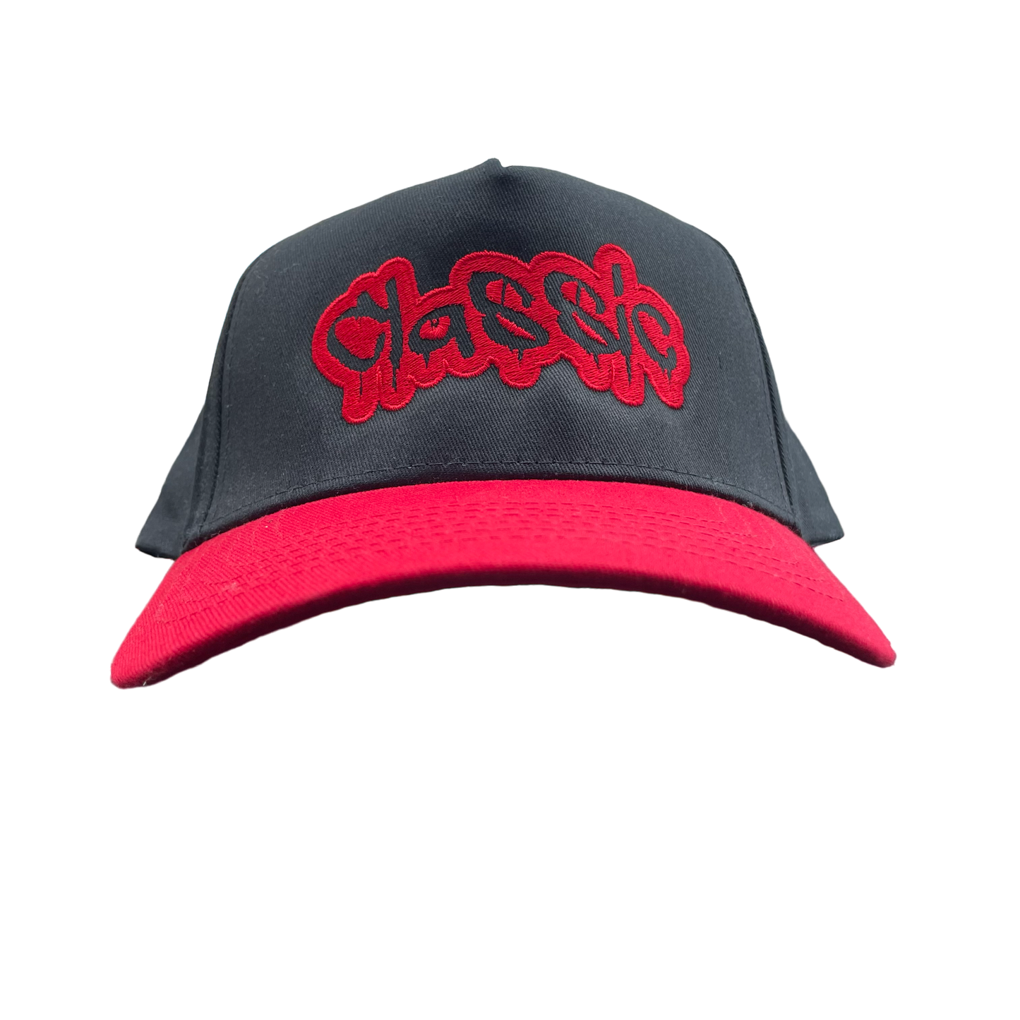 Black & Red Golfer Hat (SnapBack)