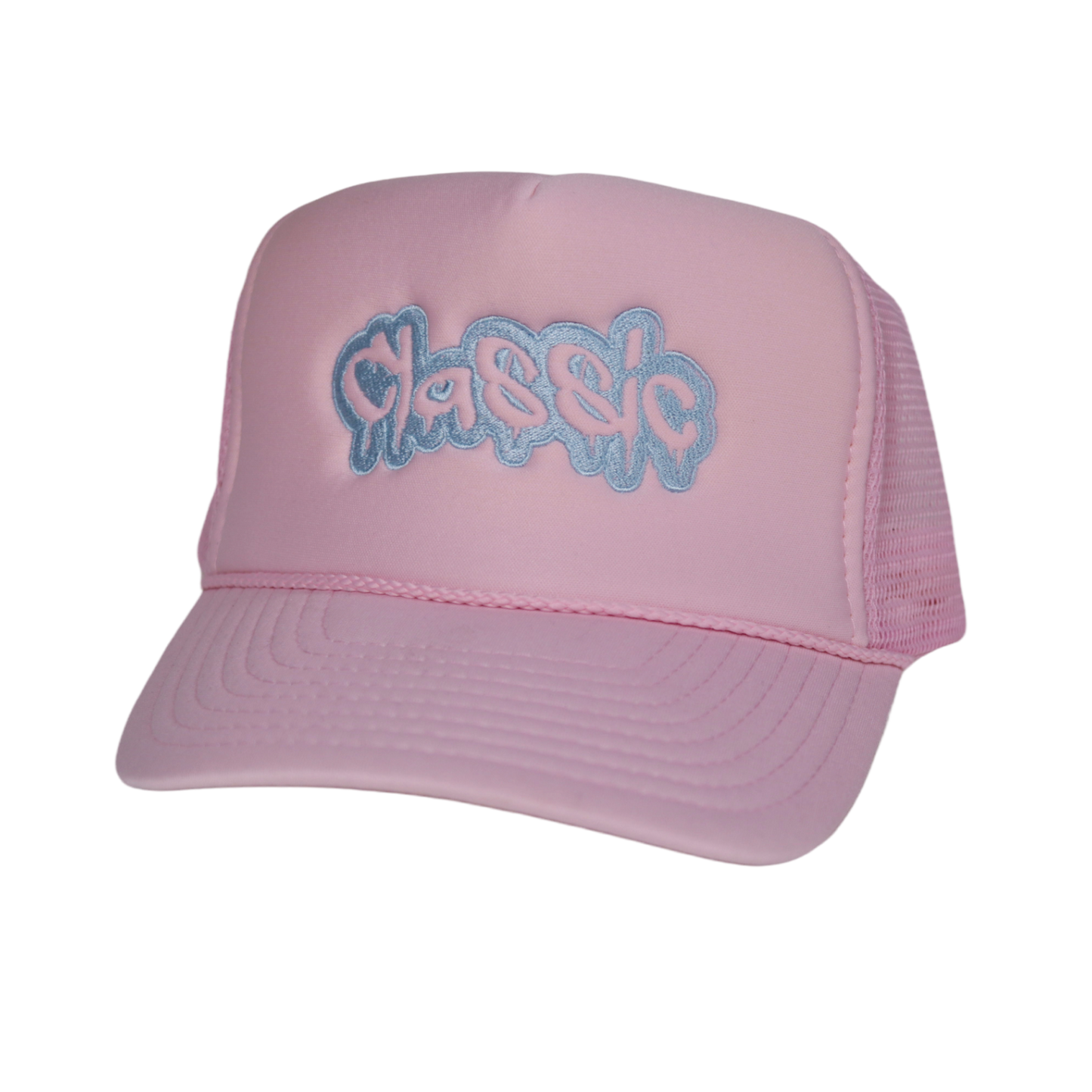 Cotton Candy Pink Trucker Hat