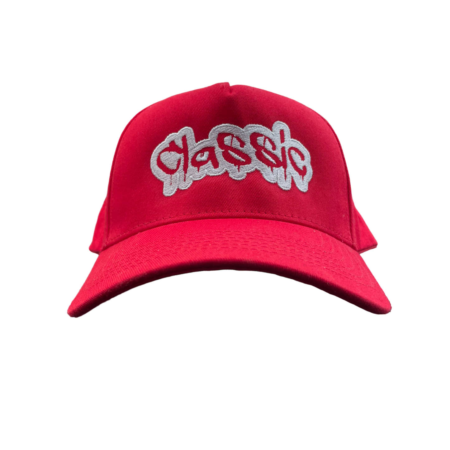 Red & White Golfer Hat (SnapBack)