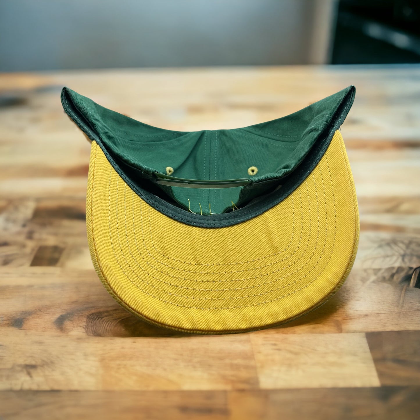 Green & Yellow Golfer Hat (SnapBack)