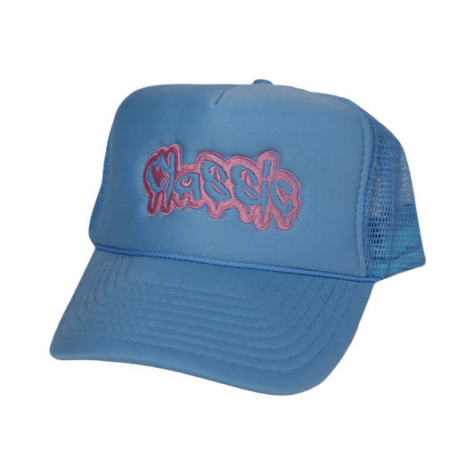 Cotton Candy Blue Trucker Hat