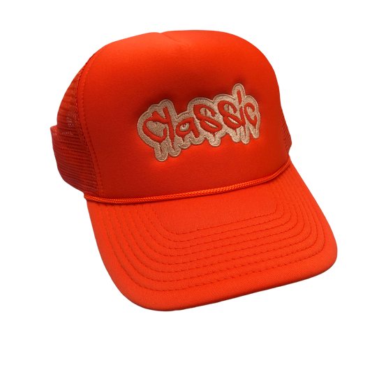 Orange/Tan Trucker Hat