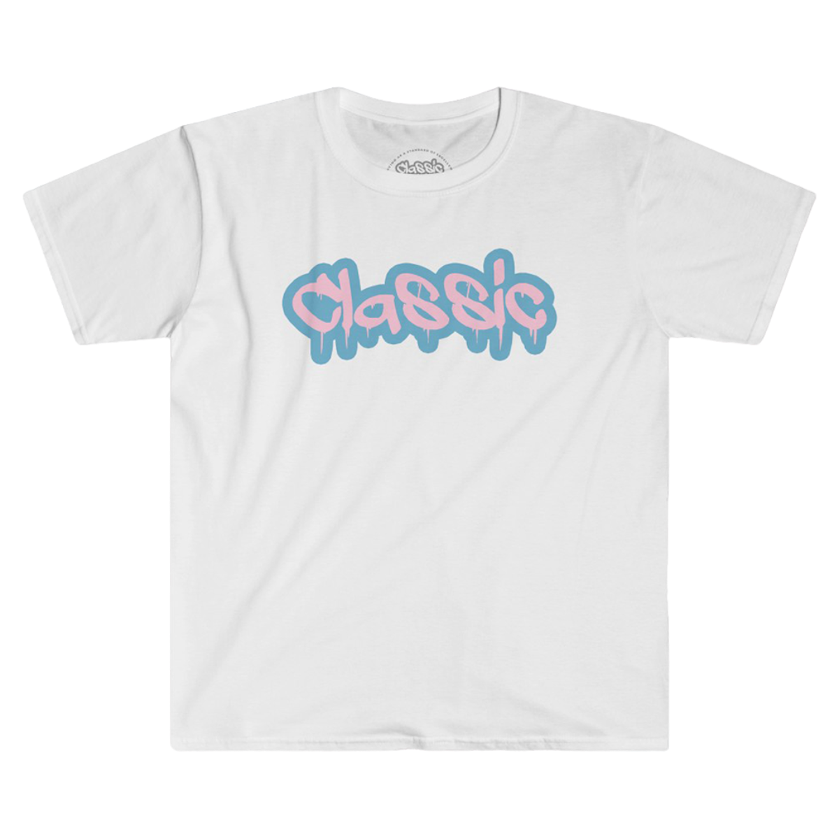 Cotton Candy Tee-White (Unisex)